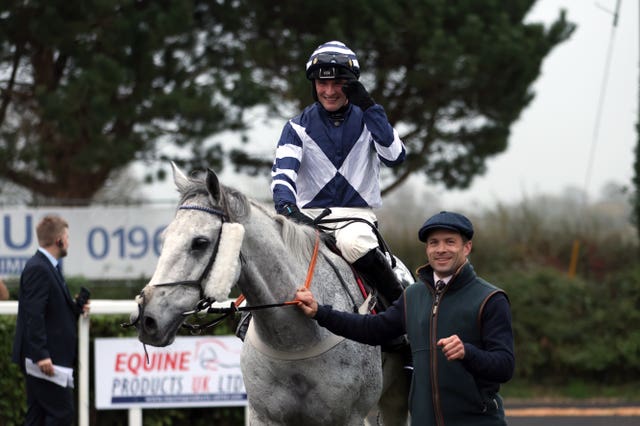 Al Dancer after his Wincanton win