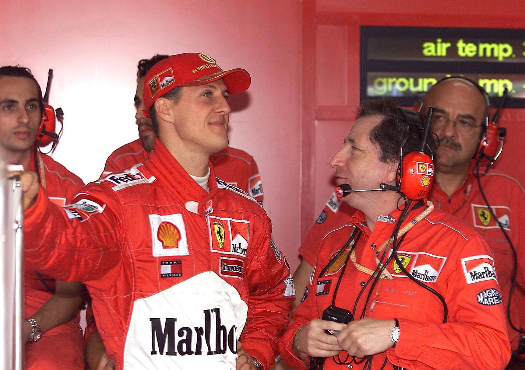 jean todt michael schumacher