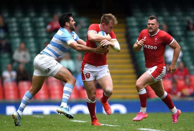 Wales and Argentina fought out a 20-20 draw in the first Test
