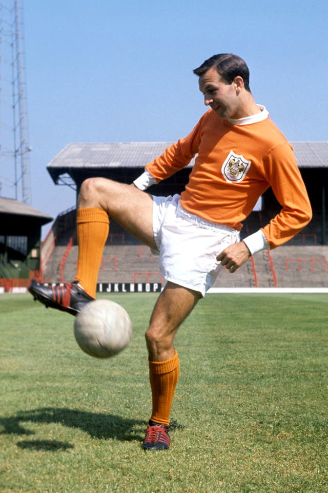Jimmy Armfield played 627 times for Blackpool - a club record that still stands Armfield