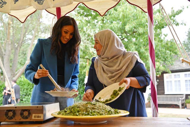 Duchess of Sussex supports cookbook