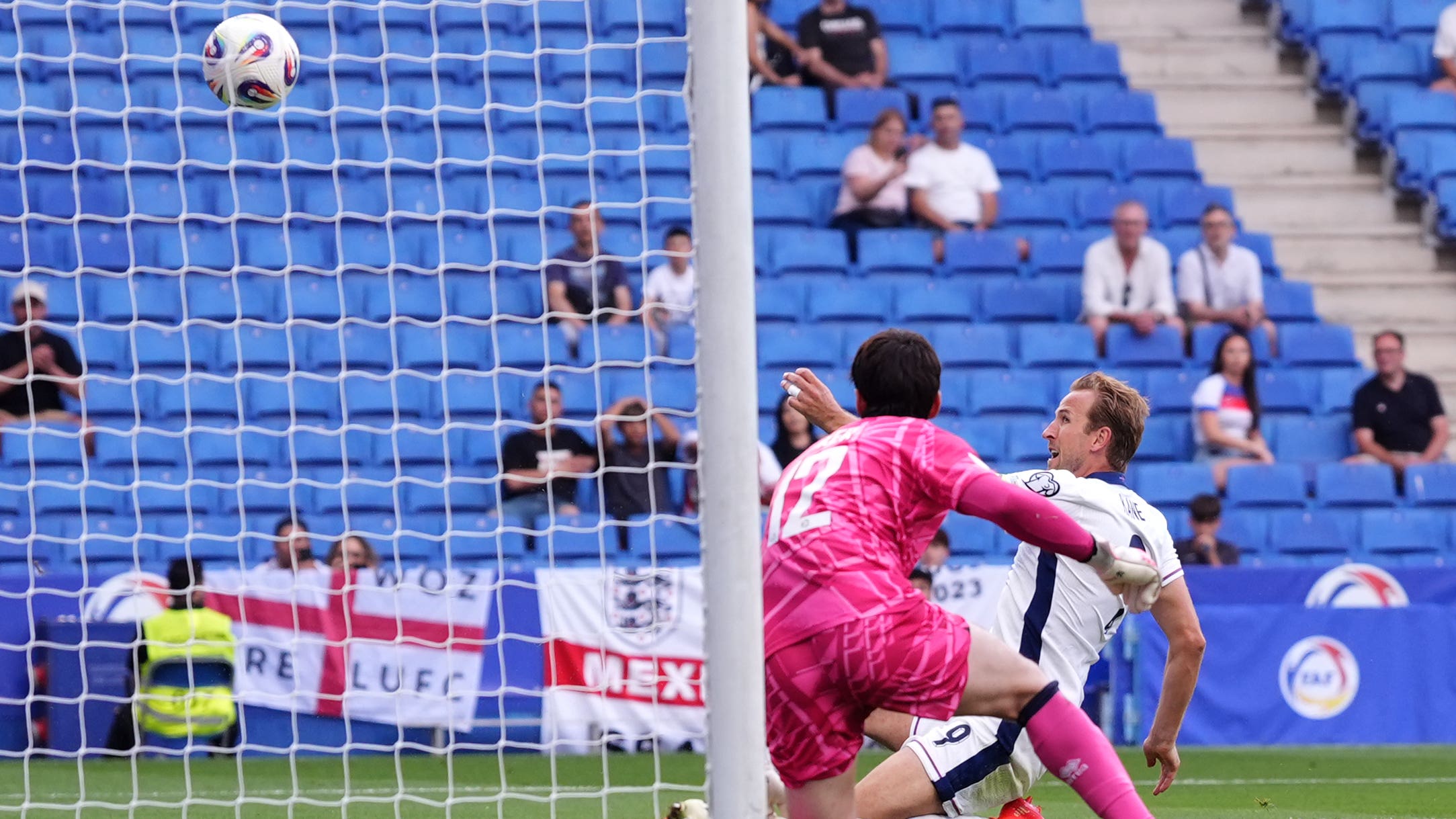 England captain Harry Kane scores the only goal against Andorra (Bradley Collyer/PA)