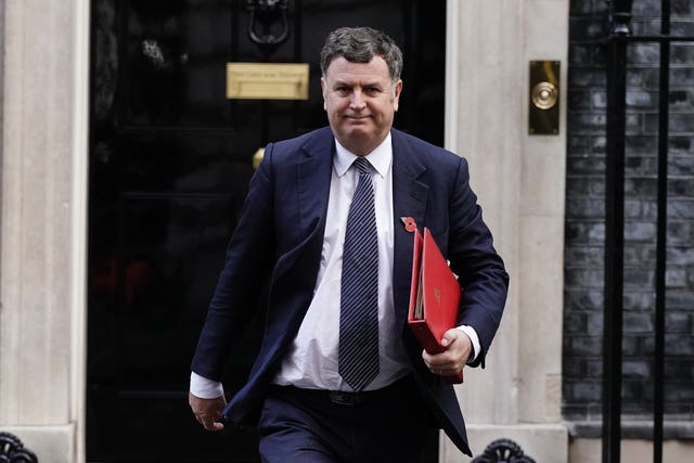 Work and Pensions Secretary Mel Stride