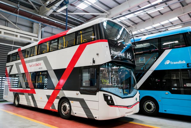 Northern Ireland’s first sustainable fuel cell bus