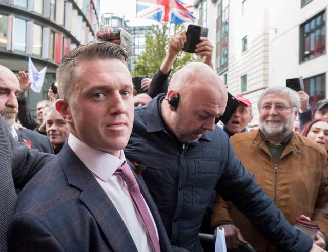 Tommy Robinson court case