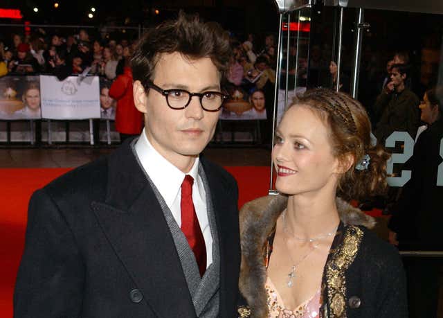 Vanessa Paradis was in a relationship with Johnny Depp for around 14 years. (Ian West/PA Archive/PA Images)