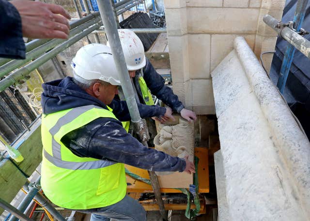 New Gargoyles at Canterbury Cathedral