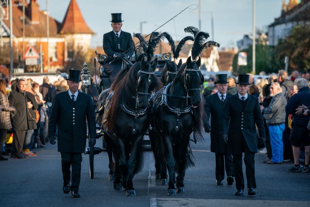 Sir David Amess funeral