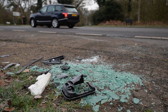 Duke of Edinburgh's car crash