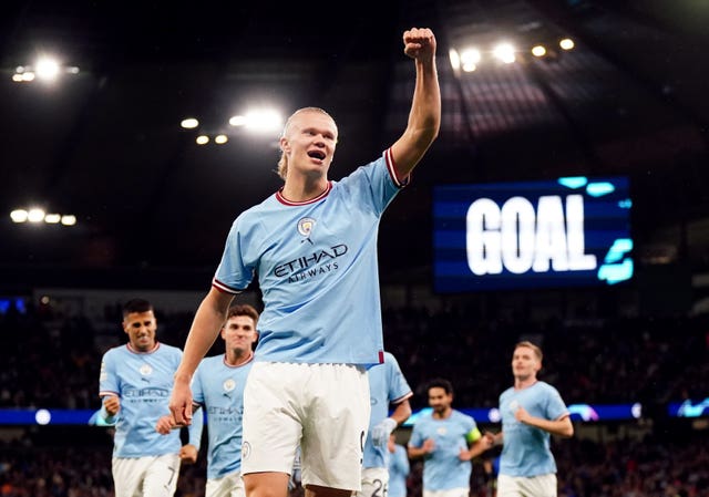 Erling Haaland has plundered goal after goal for Man City
