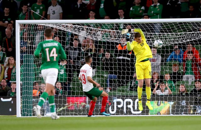 Keeper Mark Travers will start for the Republic of Ireland in Belgrade