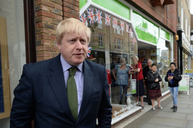 Boris John visits Uxbridge library.