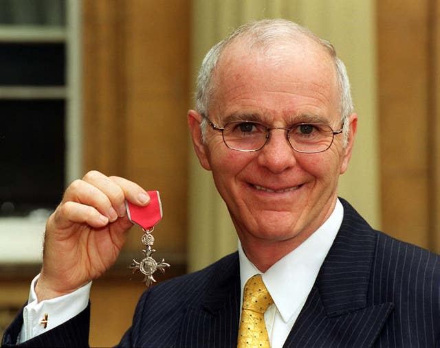 Brendan Ingle with his MBE