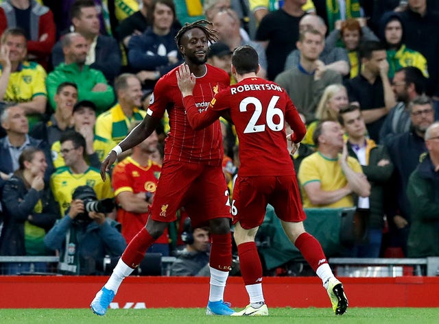 Liverpool v Norwich City – Premier League – Anfield