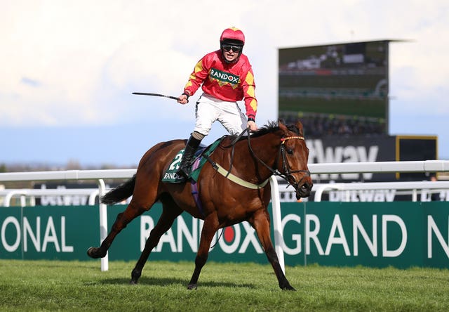 Mac Tottie winning the  Topham in 2022