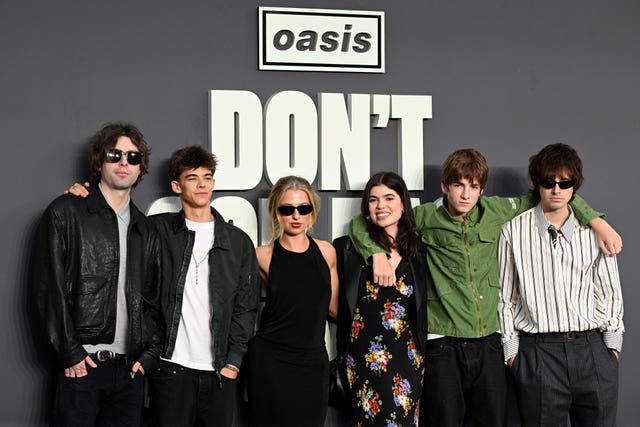 Oasis: Don’t Look Back In Anger UK premiere – London