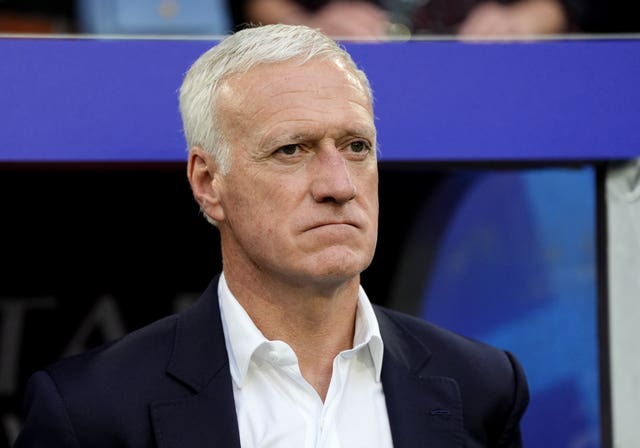 France manager Didier Deschamps ahead of the UEFA Euro 2024 Group D match against Austria at the Dusseldorf Arena