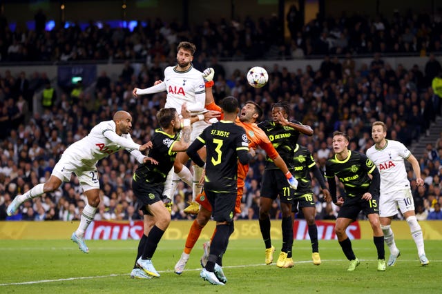 Tottenham Hotspur v Sporting Lisbon – UEFA Champions League – Group D – Tottenham Hotspur Stadium