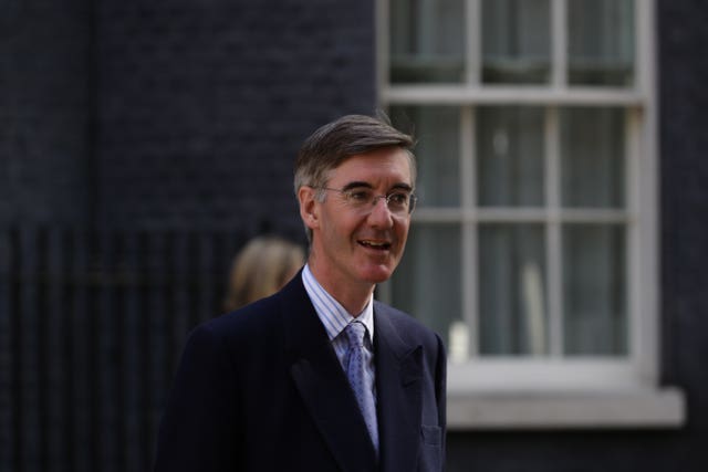 Leader of the House of Commons Jacob Rees Mogg (Aaron Chown/PA)
