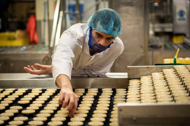 Mr Kipling mince pie factory