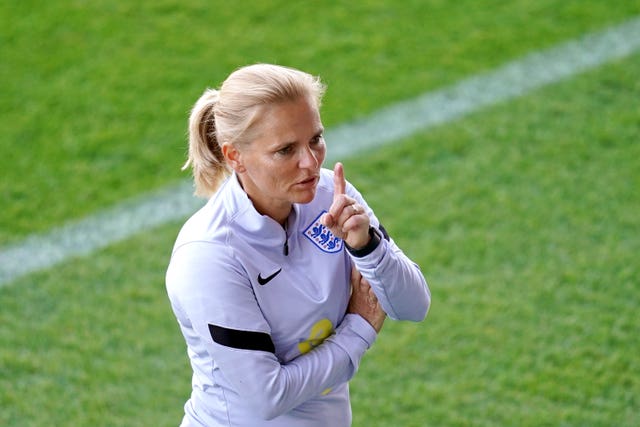 England manager Sarina Wiegman (John Walton/PA).