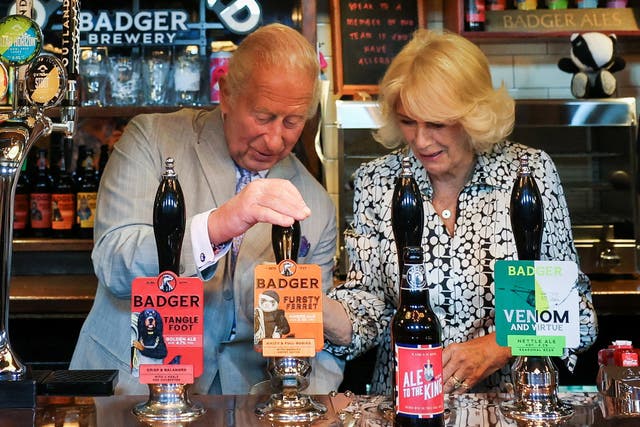 Royal visit to Blandford Forum