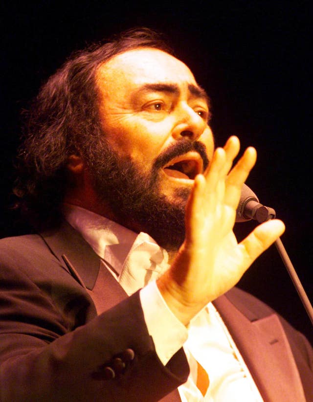 Pavarotti/Stormont Concert 