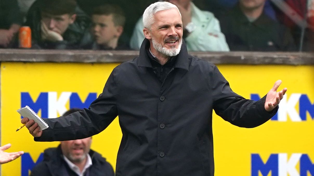 Jim Goodwin’s side secured fourth place (Andrew Milligan/PA)