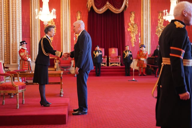 Investitures at Buckingham Palace