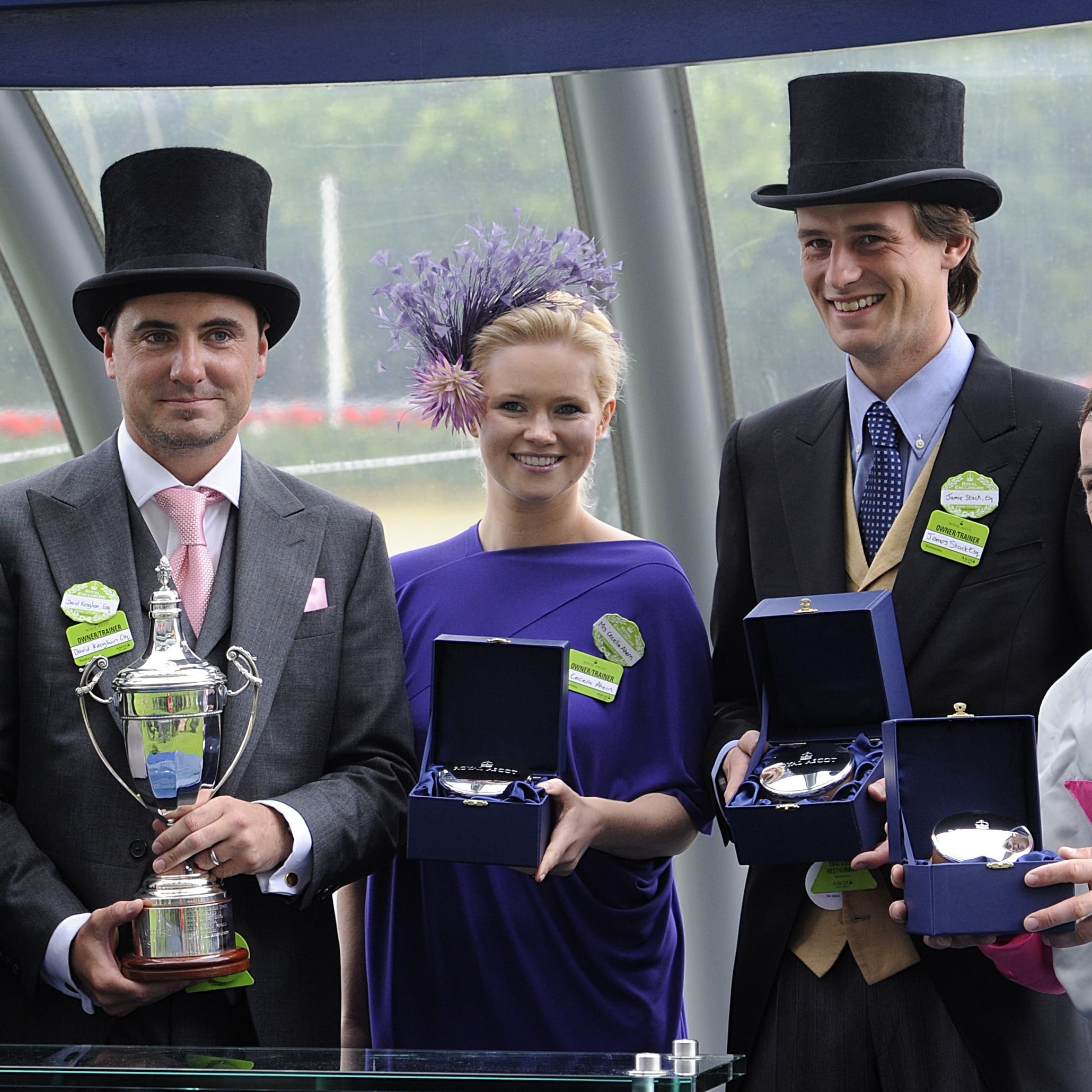 Fozzy Stack (second right) at Royal Ascot