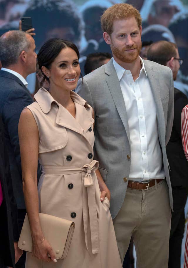 The Duke and Duchess of Sussex