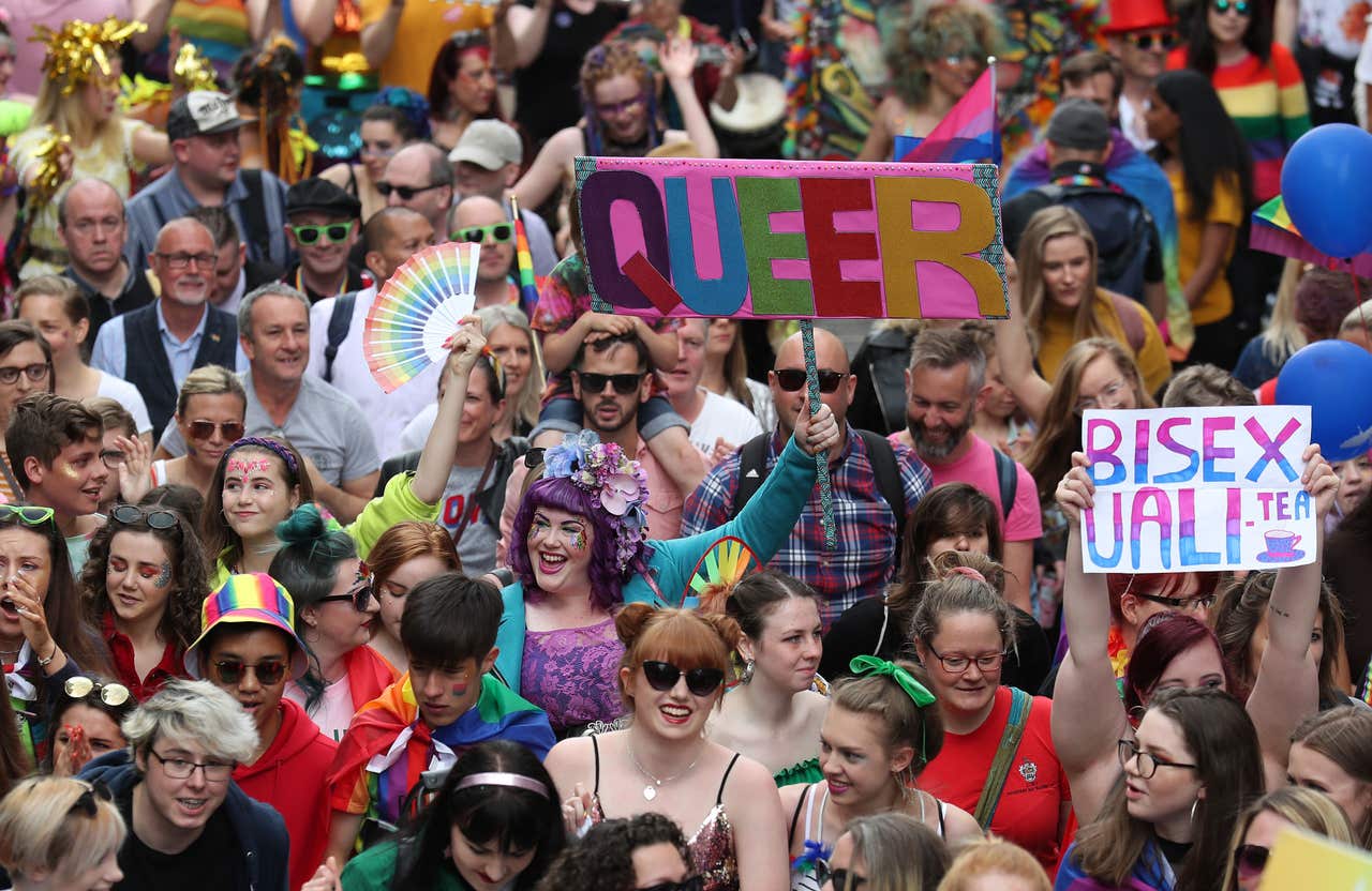 In Pictures: Edinburgh Pride parade marks Stonewall anniversary ...