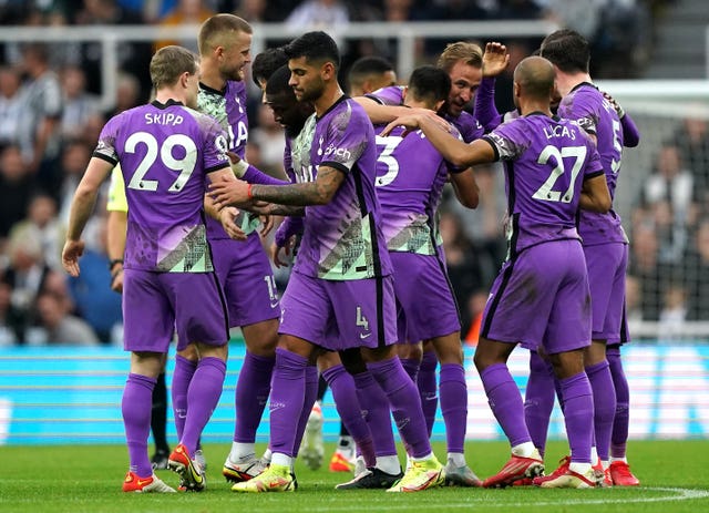 Tottenham put the dampener on Newcastle's party 