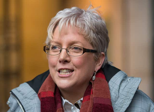 Carrie Gracie (Dominic Lipinski/PA)