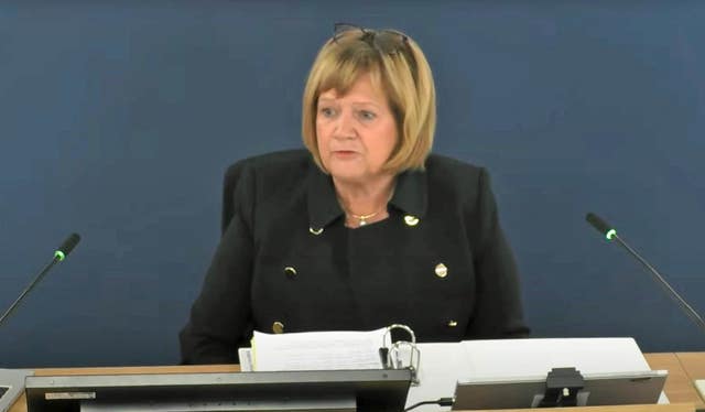 Inquiry chair Baroness Heather Hallett