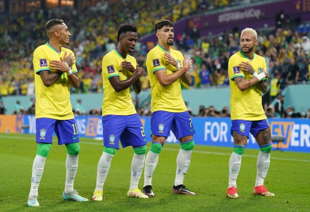 Brazil celebrate