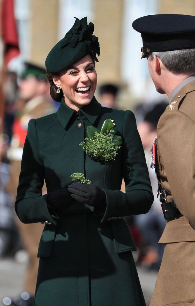 Irish Guards St Patrick’s Day parade