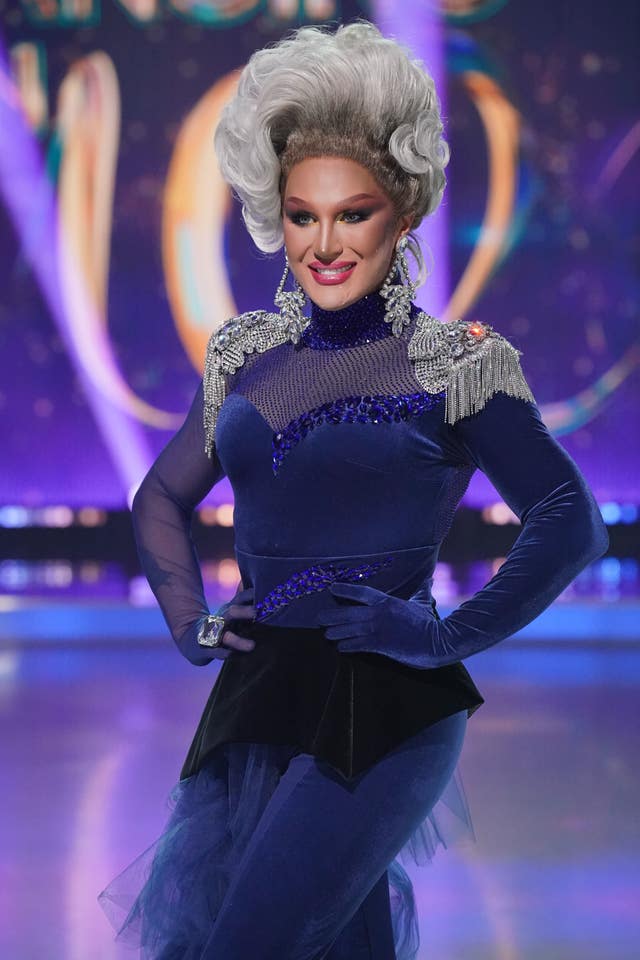 The Vivienne during a photo call for Dancing On Ice 2023