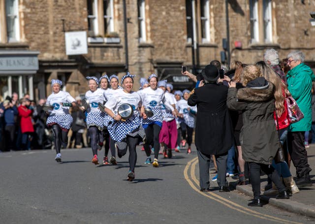 The Olney Pancake Race