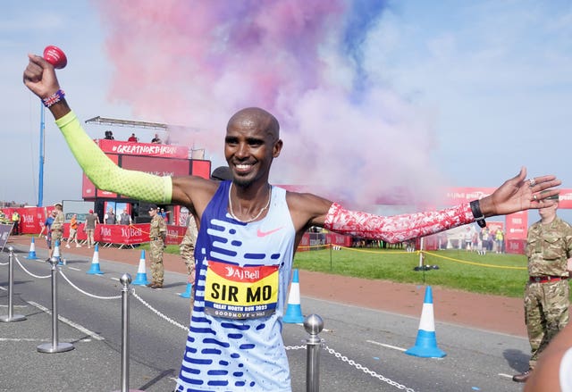 Sir Mo Farah urges children to stay active after bringing curtain down ...