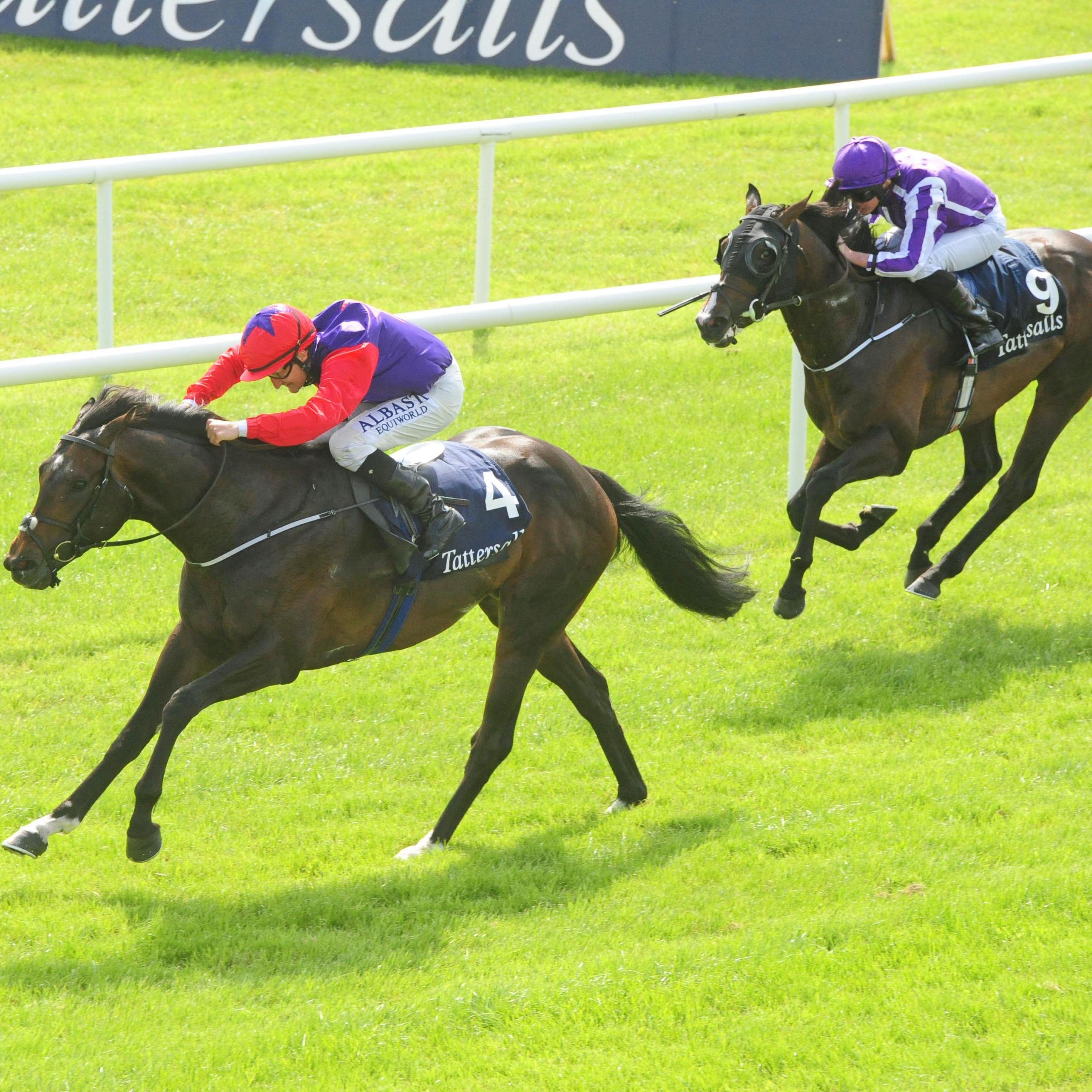 Romanised was an impressive winner of the Irish Guineas