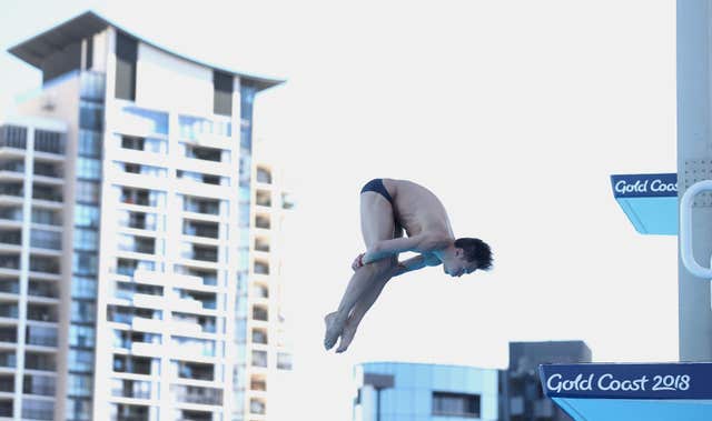 Tom Daley hopes to return to training off the 10m platform on Wednesday
