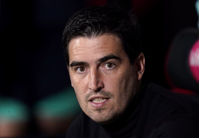 Bournemouth manager Andoni Iraola 