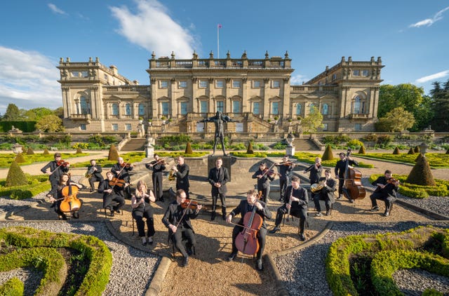 The Yorkshire Symphony Orchestra playing at Harewood House