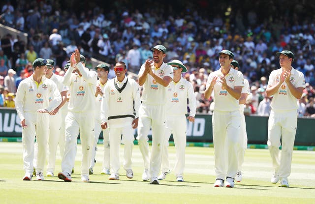 Australia enjoyed their Ashes victory at the MCG.