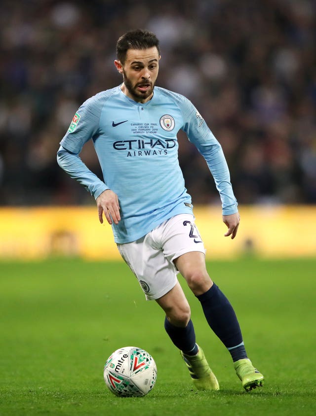 City are hoping Bernardo Silva will be fit to face Crystal Palace