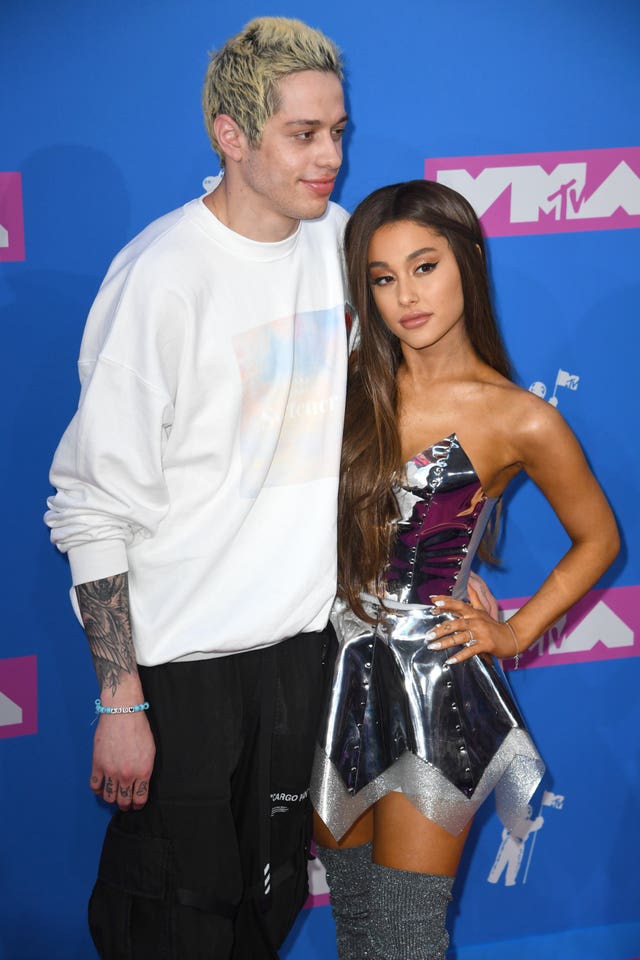 Ariana Grande and Pete Davidson