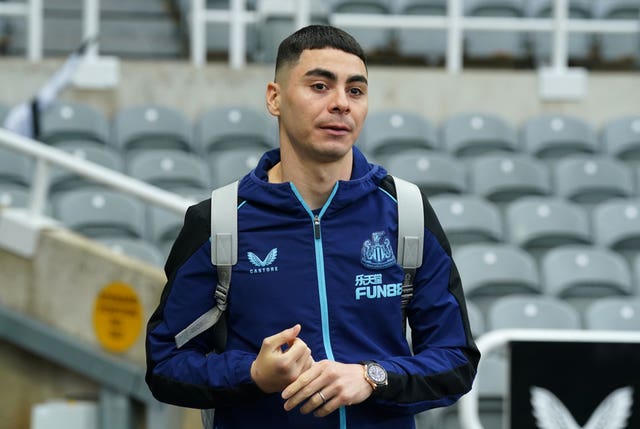 Newcastle have lost the services of Miguel Almiron