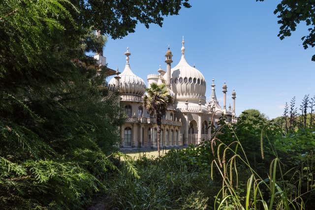 The Royal Pavilion Gardens in Brighton