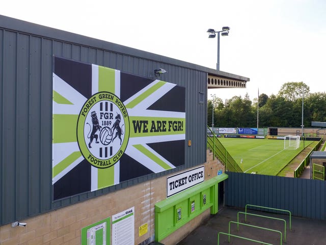 Forest Green Rovers File Photo